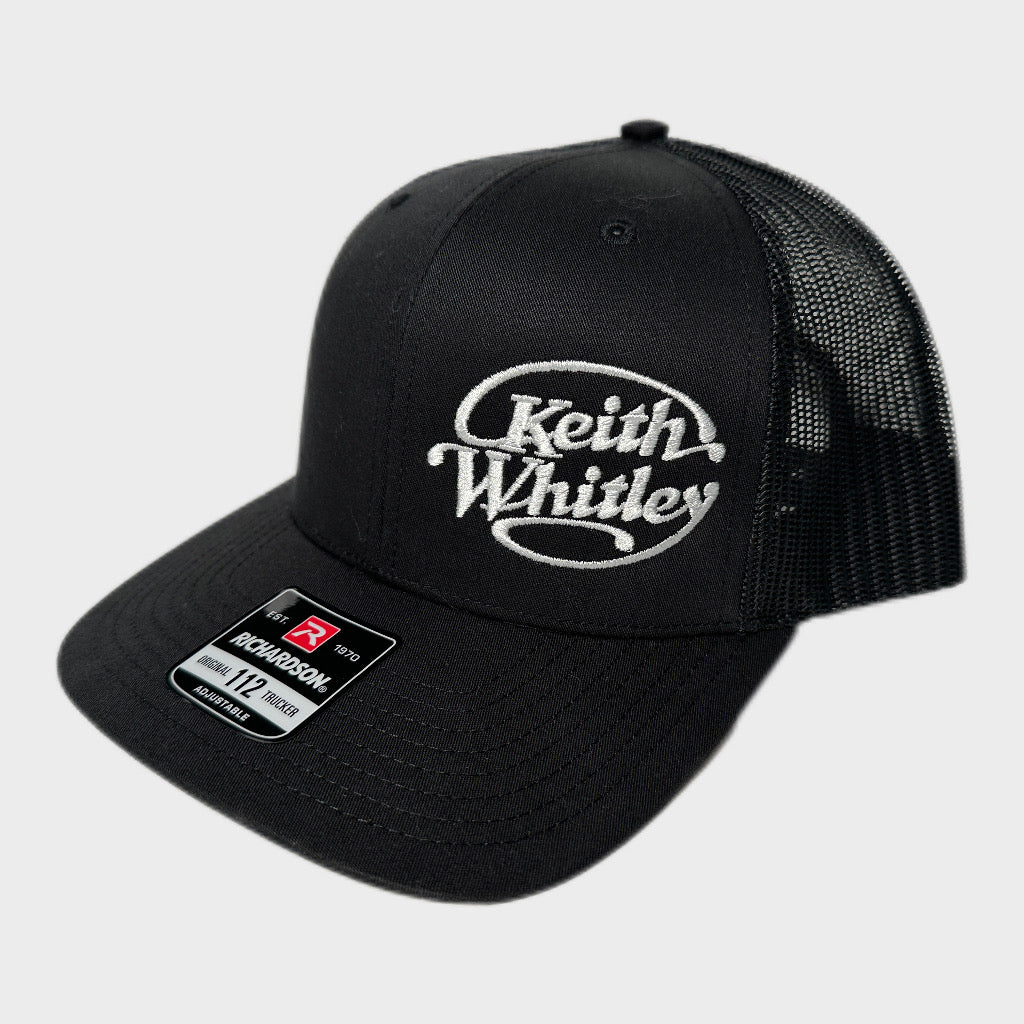 All Black Keith Whitley Hat