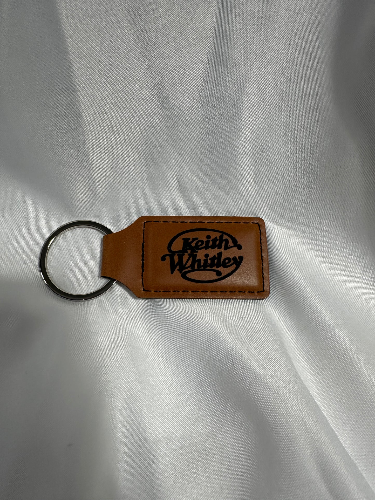 Keith Whitley Leatherette Keychain