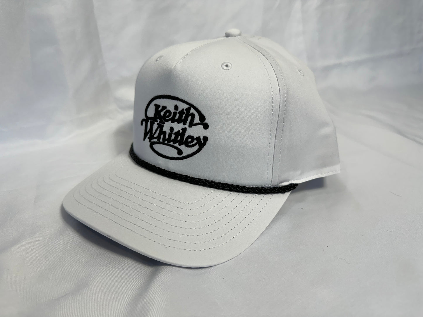 All White Keith Whitley Hat