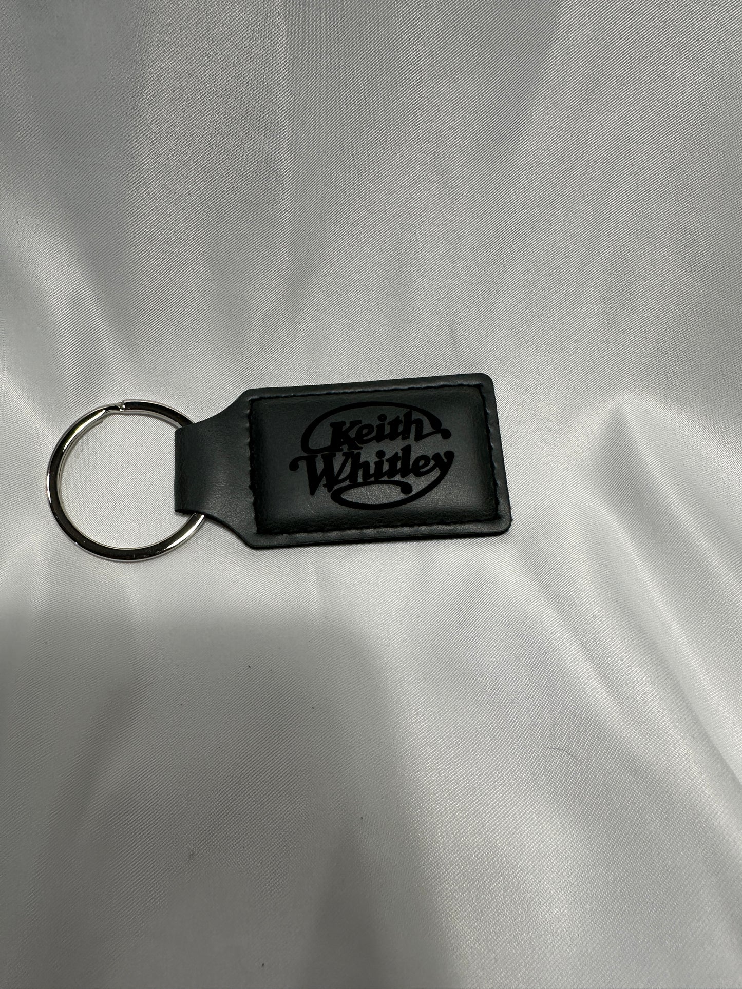 Keith Whitley Leatherette Keychain
