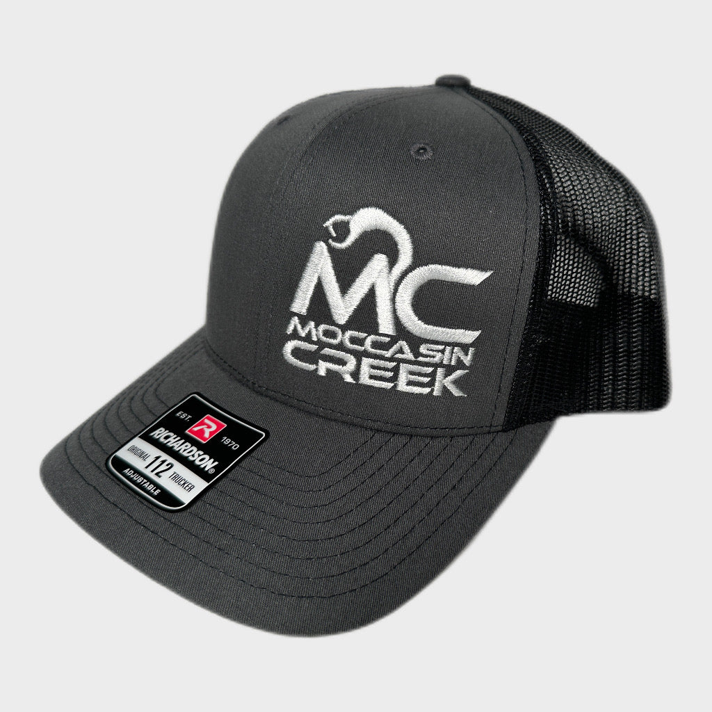Moccasin Creek Hat (Charcoal & Black) (***SALE***)