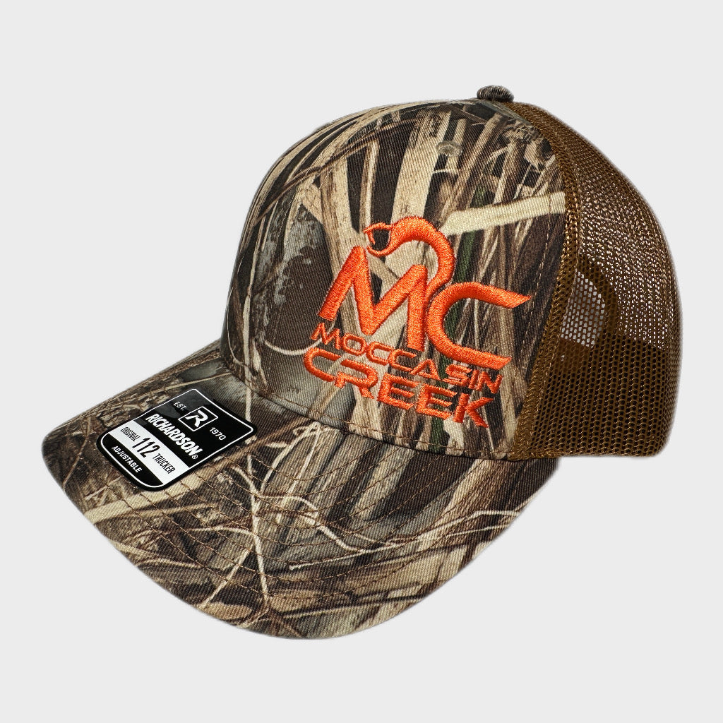 Moccasin Creek Hat (Camo & Brown) (***SALE***)
