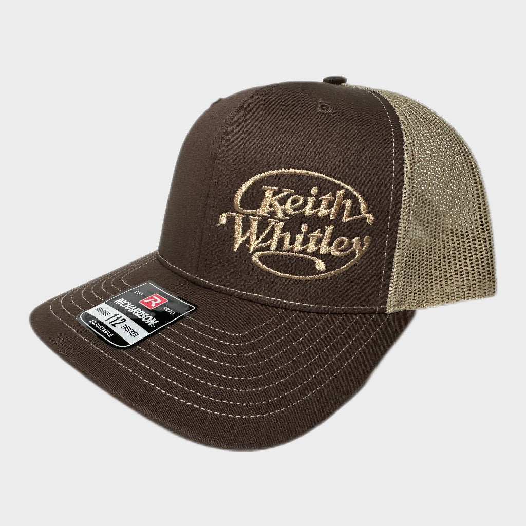 Brow & Tan Keith Whitley Hat