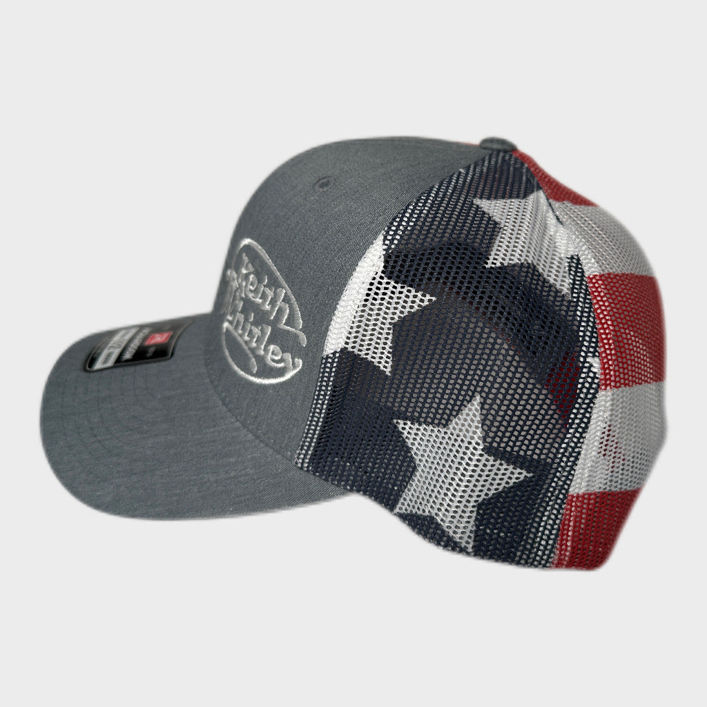 Patriotic Keith Whitley Hat