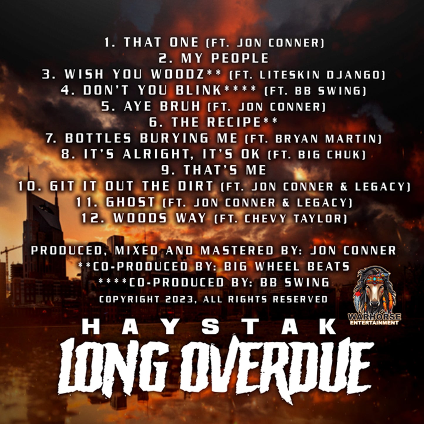 Haystak - "Long Overdue" (Limited Edition CD)